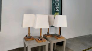 Bedside Lamp x4