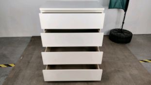 MALM 4 Drawer Unit