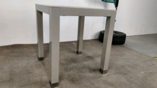 Large Side Table - Grey Gloss Finished