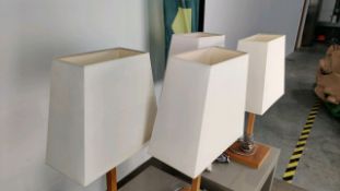 Bedside Lamp x4