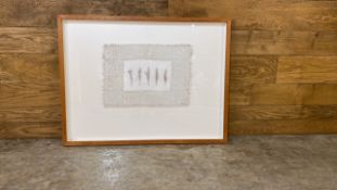 Decorative Art In Wooden Frame