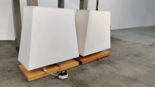 Bedside Lamp With Shade x4