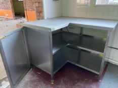 Corner Unit with Swing Door