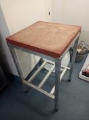 Steel Butchers Block