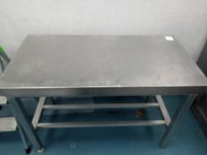 Stainless Steel Preparation Table