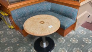 Banquette Seat & Table