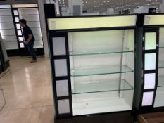 Freestanding Black Cosmetic Display Stand