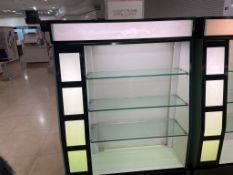 Freestanding Black Cosmetic Display Stand