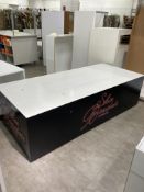 Branded Mobile Display unit With White Gloss Effect