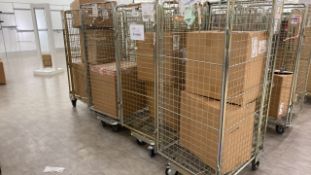 4 x pallet tower storage cage on wheels