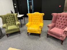 Pink Arm Chair
