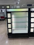 Freestanding Black Cosmetic Display Stand