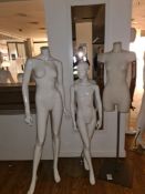Mannequin x3