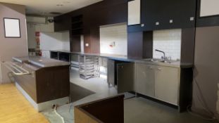 Contents of Cafe Kitchen Area