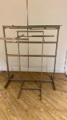 Free standing Clothing Rails X2