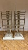 Free Standing Display Rails X2