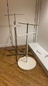 Free standing Clothing Rails X4