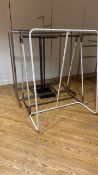 Assortment of Free Standing Display Rails X6