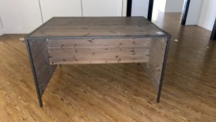 Branded Wooden Display Desk