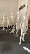 Assortment of Child Mannequins