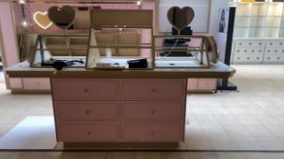 Pink Beauty Display Unit