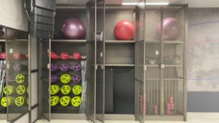 Contents Of Gym Cupboard