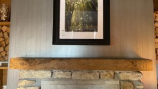 Oak Mantel
