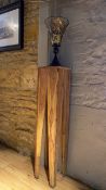 Backenzahn Style Stand with Candle Holder