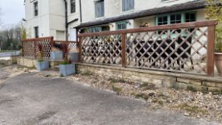 Diamond Trellis Fencing