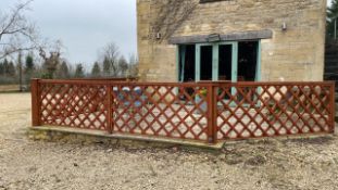 Diamond Trellis Fencing