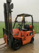 Nissan 1.5 Tonne Gas Forklift Truck