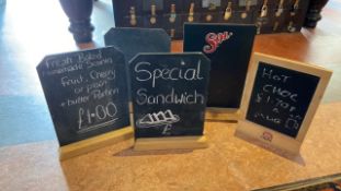 Blackboard Mini Display Signs