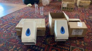 Quantity Of Toilet Roll And Soft Paper Towel Dispensers