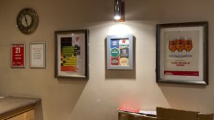 Promotional picture frames
