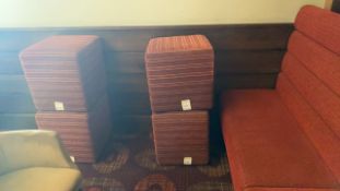 Set Of Two Pouffes