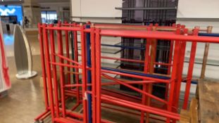 Job Lot Of Metal Shop Clothes Rail