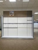 Double Sided Bespoke Display Wall