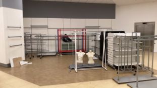 Job Lot Of Miscellaneous Shop Fittings