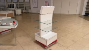 Clarins Small Bespoke Beauty Display Counter