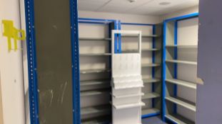 Room Full Of Blue Racking
