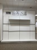 Double Sided Bespoke Display Wall