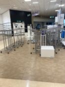 Row Of Miscellaneous Shop Fitting And Shelving