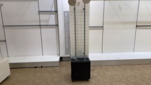 Mobile Sunglasses Rack With Mirrors