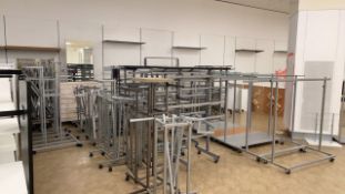 Job Lot Of Miscellaneous Shop Fittings