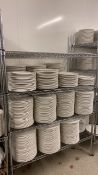 Large Quantity of Crockery on Adjustable Racking