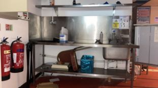 Stainless Steel Single Sink Unit