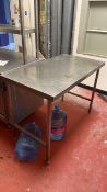 Stainless Steel Preparation Unit