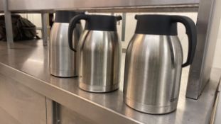 Genware Hot Water Jugs X3