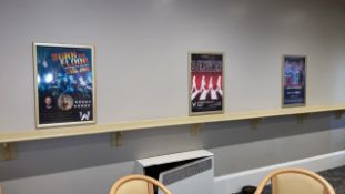 Brass Effect Advertising Frame X5