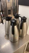 Genware Coffee Jugs X4
